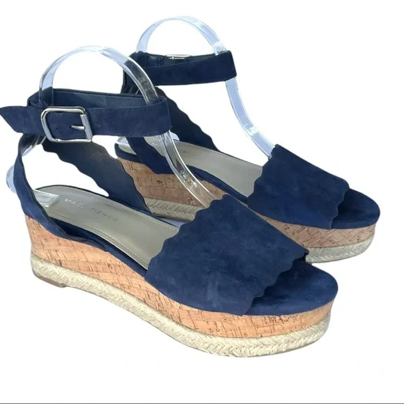 MARC FISHER Faitful Platform Espadrille Sandals - Picture 2 of 12